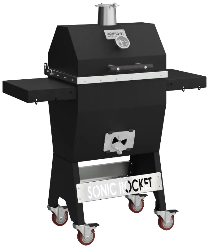 Small Silver Rocket grill