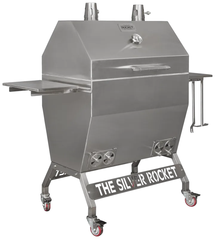 Large Silver Rocket grill